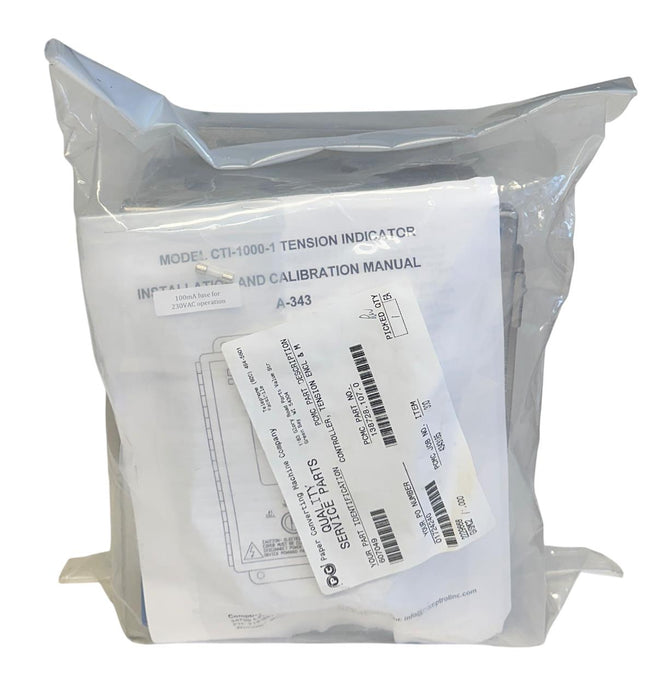 COMPTROL MODEL CTI-1000-1 / CTI10001 TENSION INDICATOR 115/230V 24W 1PH NSNP
