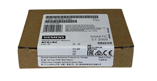 SIEMENS 6ES7 135-4GB01-0AB0 / 6ES71354GB010AB0 SIMATIC ET 200S ANALOG OUT NSFS