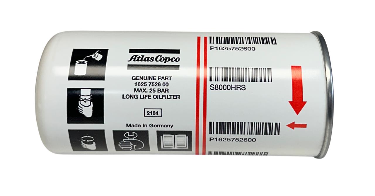 ATLAS COPCO 2903752600 / 1625752600 OIL FILTER ELEMENT SCREW-ON NSMP