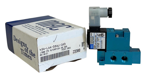 MAC VALVES 45A-LAA-DDAJ-1KD / 45ALAADDAJ1KD SOLENOID VALVE 24VDC 5.4W NSMP