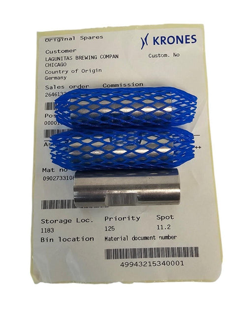LOT OF 3 NEW KRONES 0902733108 SPACER ABSTANDHALTERS