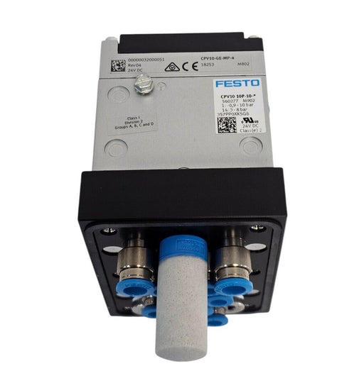 NEW FESTO 560277 VALVE TERMINAL CPV10 10P-10-4C-MP-R-Y-4M+P4