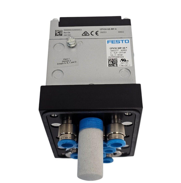 NEW FESTO 560277 VALVE TERMINAL CPV10 10P-10-4C-MP-R-Y-4M+P4