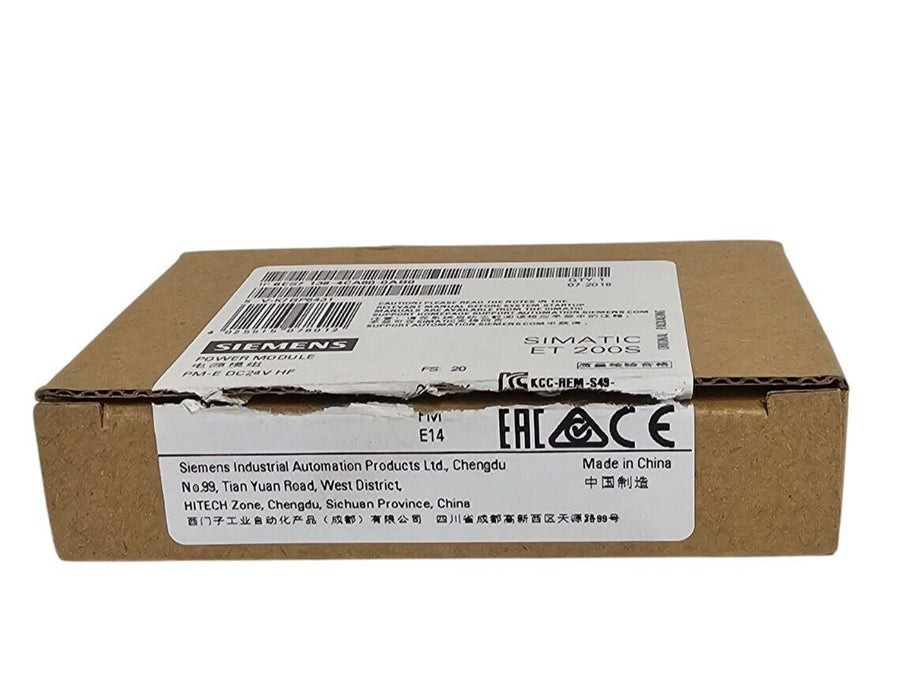 NIB SIEMENS 6ES7138-4CA60-0AB0 POWER MODULE 6ES7-138-4CA60-0AB0