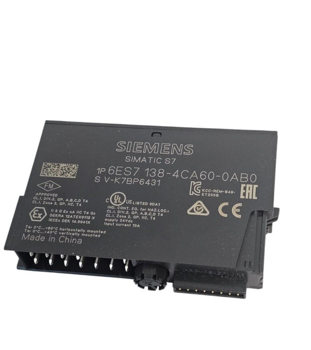 NIB SIEMENS 6ES7138-4CA60-0AB0 POWER MODULE 6ES7-138-4CA60-0AB0