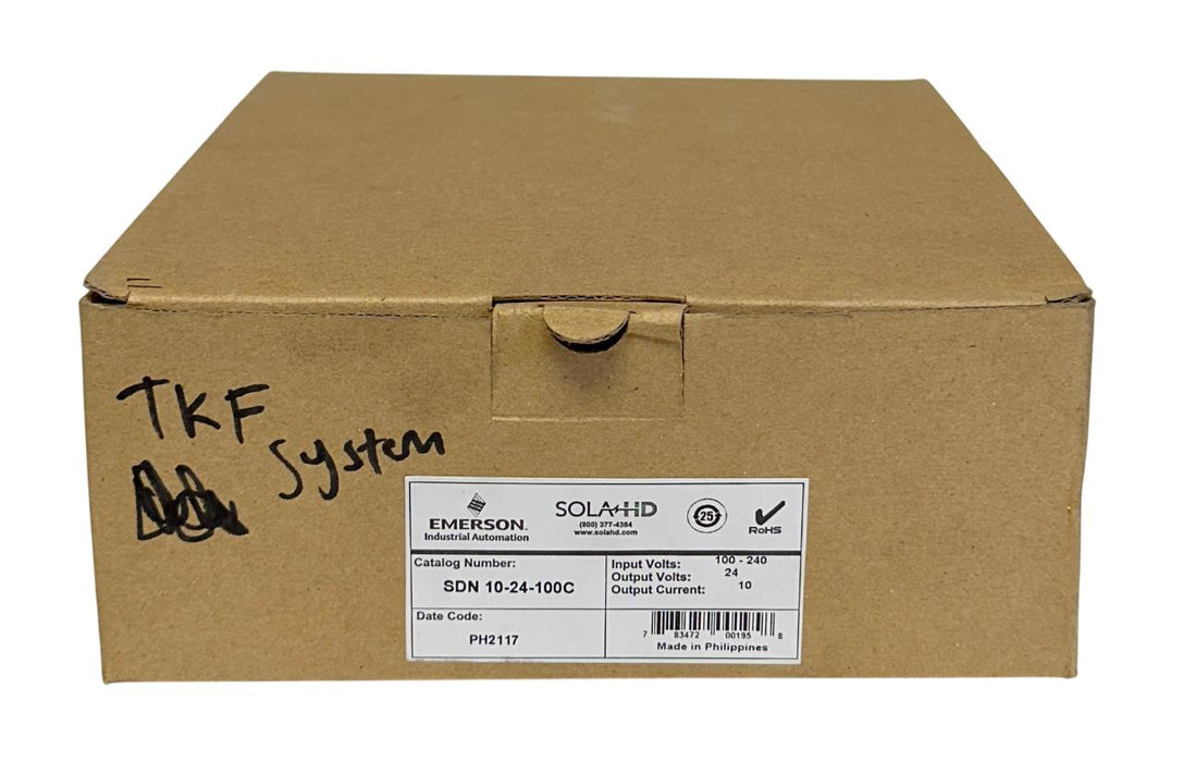 EMERSON SOLA SDN 10-24-100C / SDN1024100C SolaHD SDN POWER SUPPLY 100-230V NSMP
