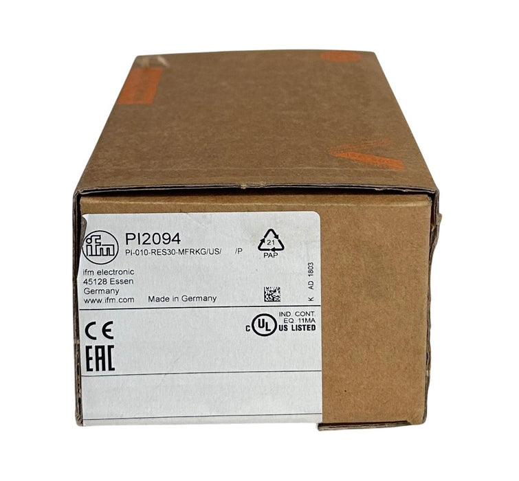 IFM EFECTOR PI2094 EPS-Link PRESSURE SENSOR PI-010-RES30-MFRKG/US/ /P NSMP