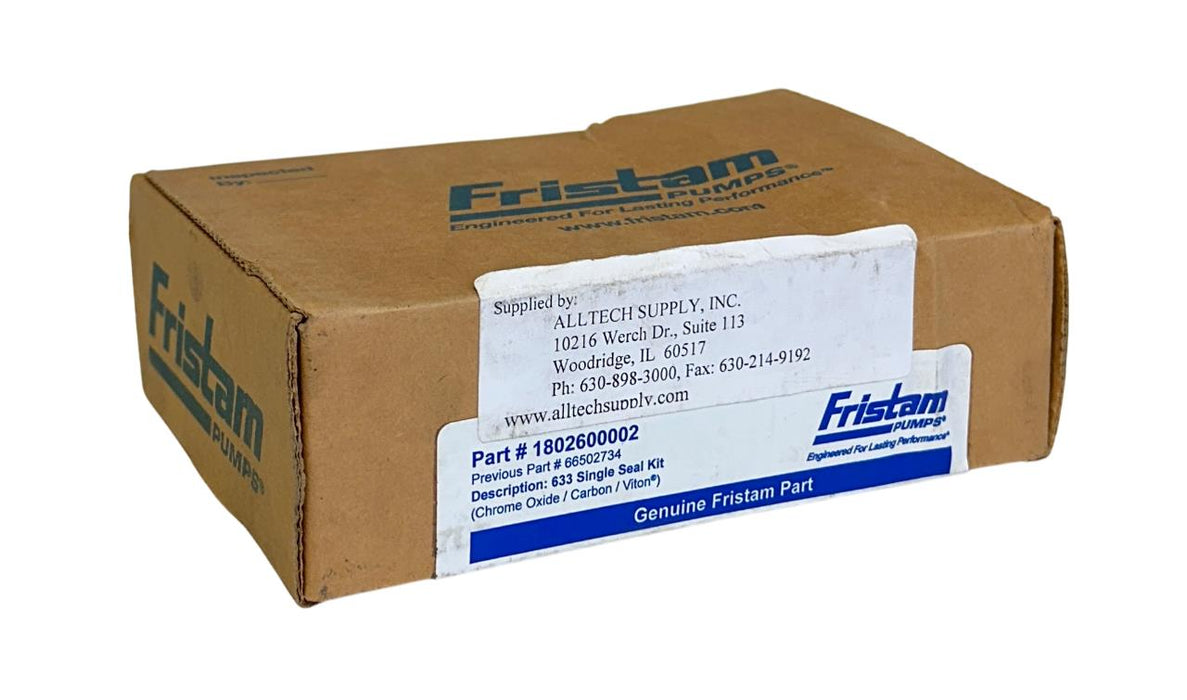 FRISTAM PUMPS 1802600002 633 SINGLE SEAL KIT CHROME OXIDE / CARBON / VITON NSMP