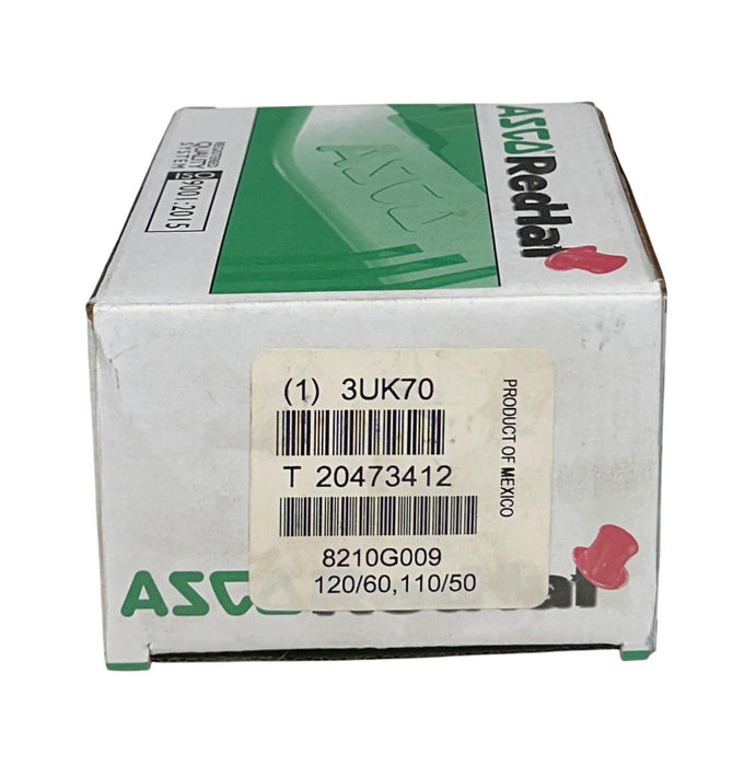 ASCO 8210G009120/60,110/50 / 8210G009 Red-Hat SOLENOID VALVE 3/4'' 110/120V NSMP