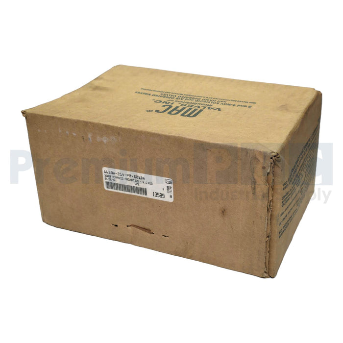 MAC 6633A-214-PM-501DA / 6633A214PM501DA SOLENOID VALVE 24VDC 6W COIL NSFS