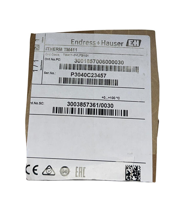 ENDRESS+HAUSER TM411-3VLF2/101 / TM411-AA2AC1 iTHERM TM411 THERMOMETER NSNP