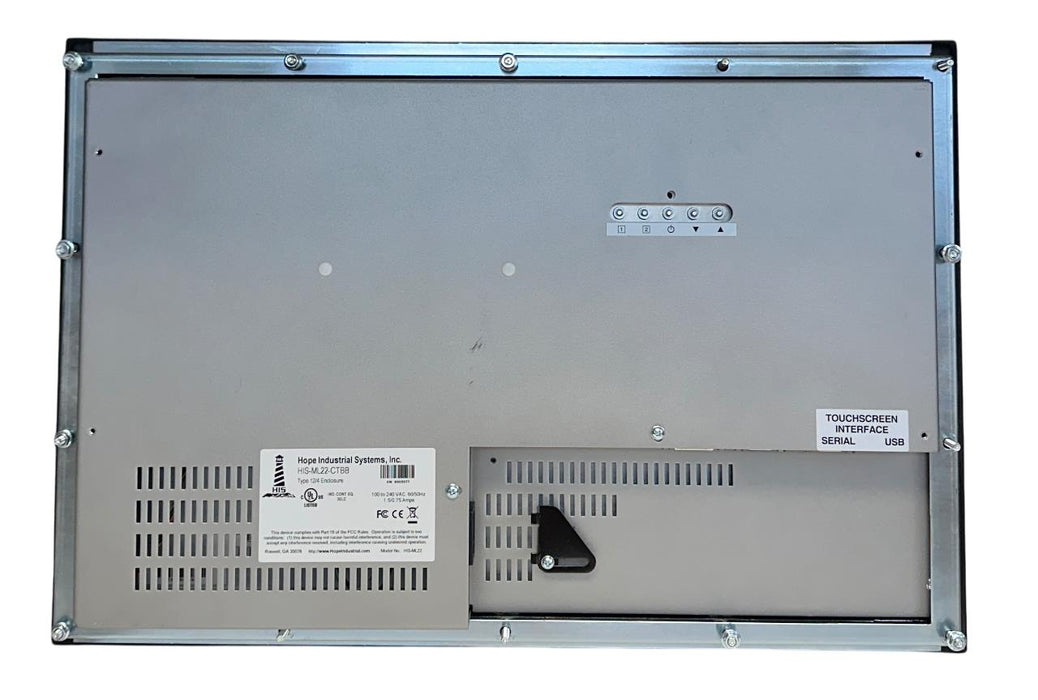 HOPE INDUSTRIAL SYSTEMS HIS-ML22-CTBB / HIS-ML22 TOUCHSCREEN 100-240VAC USNP