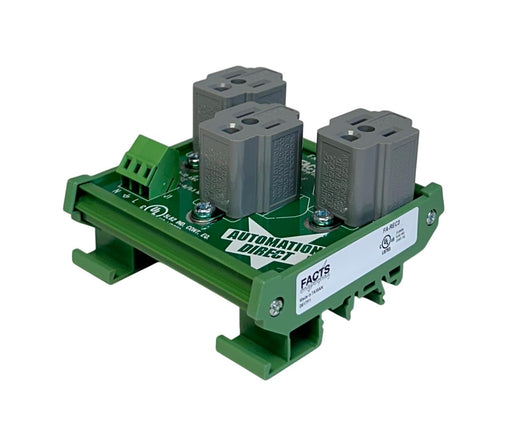 FACTS ENGINEERING FA-REC3 / FAREC3 3-PLUG OUTLET RECEPTACLE 125VAC P9210-F NSMP