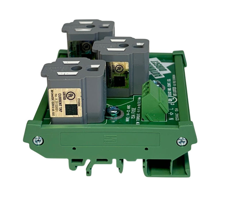 FACTS ENGINEERING FA-REC3 / FAREC3 3-PLUG OUTLET RECEPTACLE 125VAC P9210-F NSMP