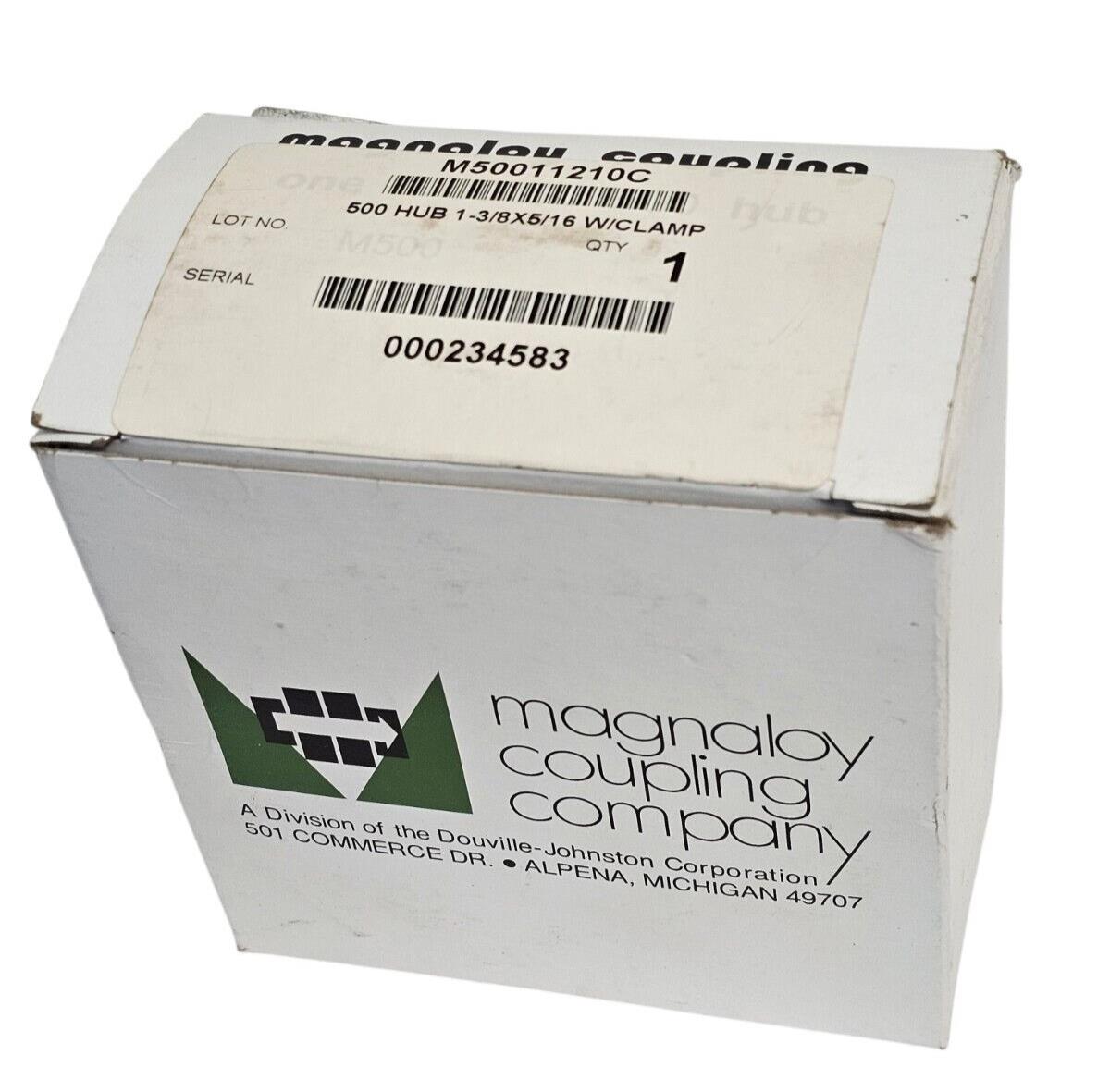 NIB MAGNALOY M50011210C 500 HUB 1-3/8X5/16 W/CLAMP