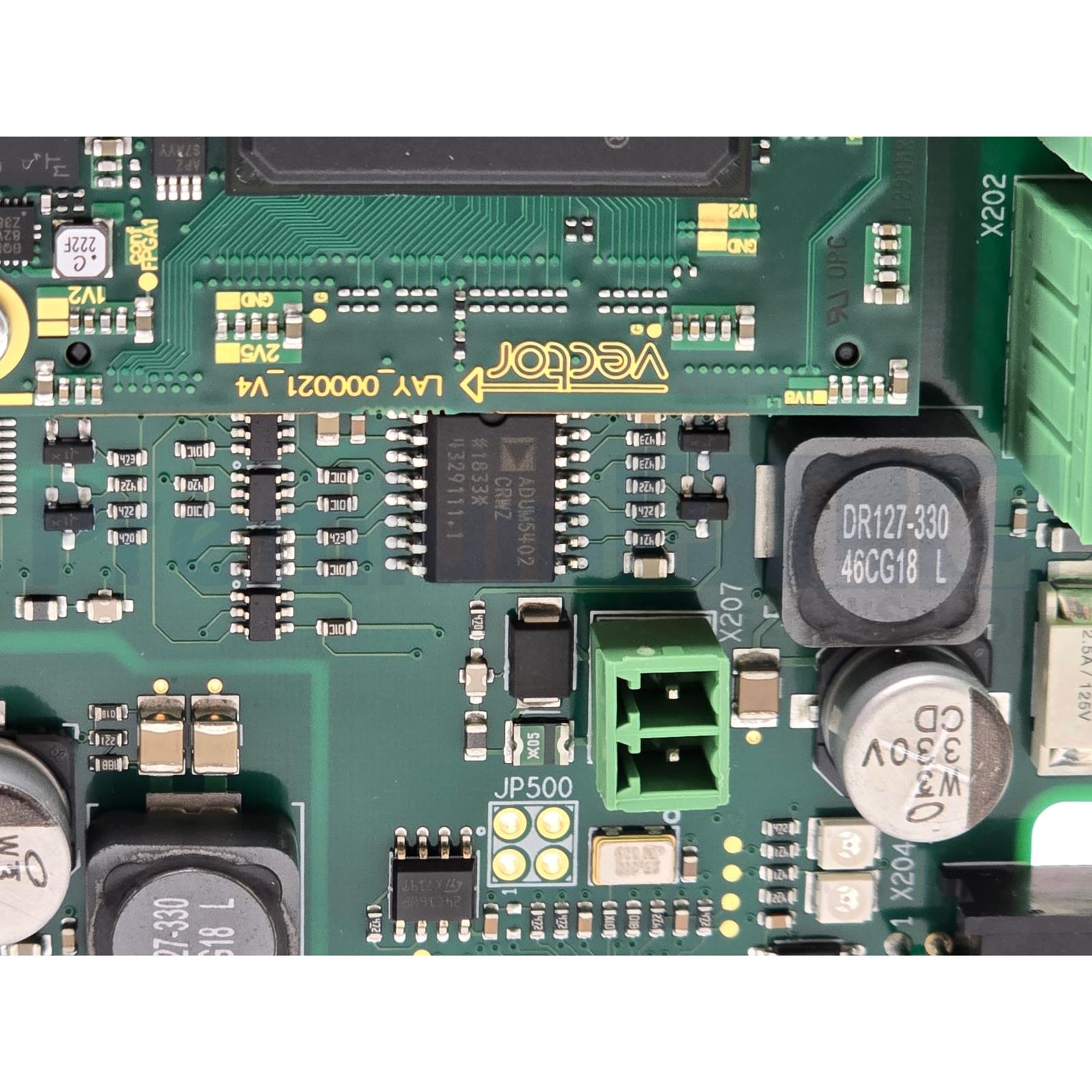 VECTOR VT6204 4-CHANNEL NETWORK MODULE W/(4)22070 FOR VT SYSTEM HIL TE ...
