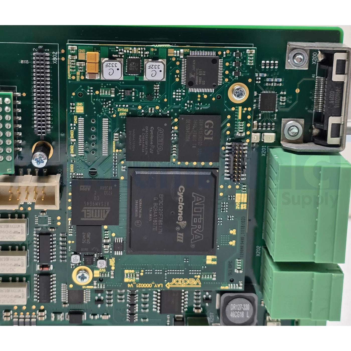 VECTOR VT6204 4-CHANNEL NETWORK MODULE W/(4)22070 FOR VT SYSTEM HIL TE ...