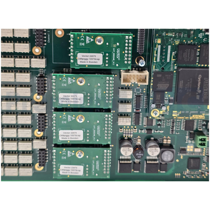 VECTOR VT6204 4-CHANNEL NETWORK MODULE W/(4)22070 FOR VT SYSTEM HIL TESTING NSNP