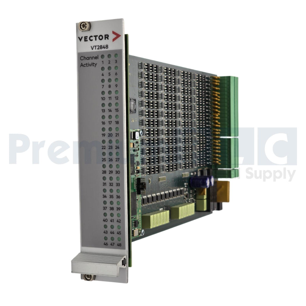 VECTOR VT2848 DIGITAL I/O MODULE 48-IN OR OUT FOR VT SYSTEM HIL TESTING NSNP