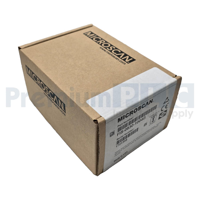 OMRON MICROSCAN FIS-0830-1004G QX-830 LASER BARCODE READER SERIAL+ENET NSFS