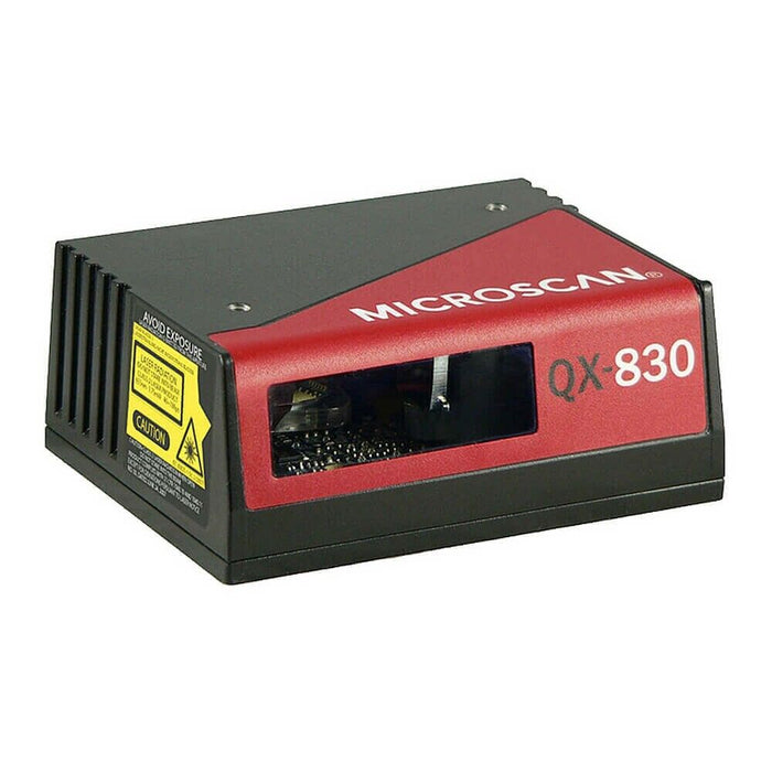 OMRON MICROSCAN FIS-0830-1004G QX-830 LASER BARCODE READER SERIAL+ENET NSFS