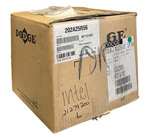 DODGE 202A25R56 TIGEAR-2 REDUCER-EXT O/P SHAFT 25:1 RATIO 1.14HP MAX RIGHT NSMP