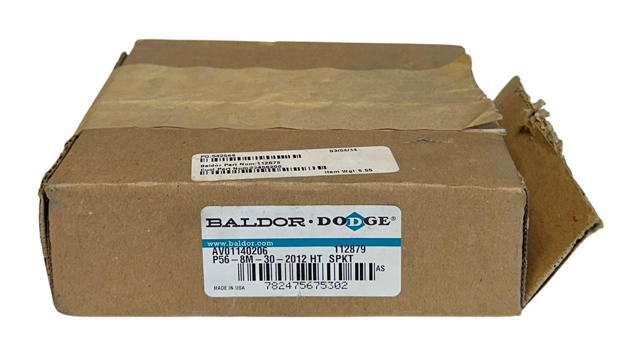 BALDOR DODGE P56-8M-30-2012 / 112879 HIGH-TORQUE DRIVE BELT SPROCKET NSMP