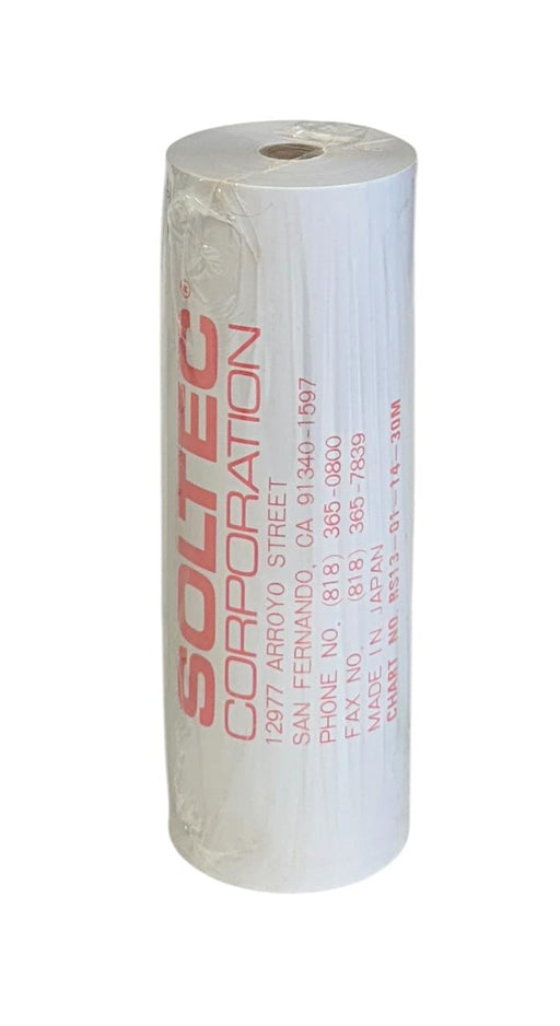 25 SOLTEC RS13-01-14-30M / RS13011430M CHART PAPER ROLLS 30M NSMP