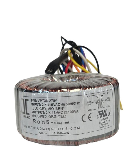 TRIAD VPT36-2780 TOROIDAL POWER TRANSFORMER VPT362780