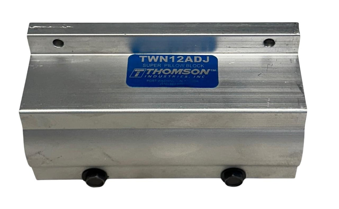 THOMSON INDUSTRIES TWN12ADJ SUPER PILLOW BLOCK LINEAR BEARING 3/4'' NSMP