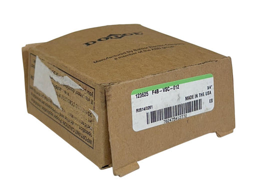 DODGE F4B-VSC-012 / 123625 4-BOLT FLANGE MOUNT BALL BEARING 3/4'' BORE NSMP