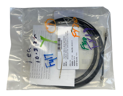 ALLEN BRADLEY 2090-SCEP5-0 /E Kinetix FIBER PLASTIC OPTIC CABLE ASSEMBLY 5M NSFS