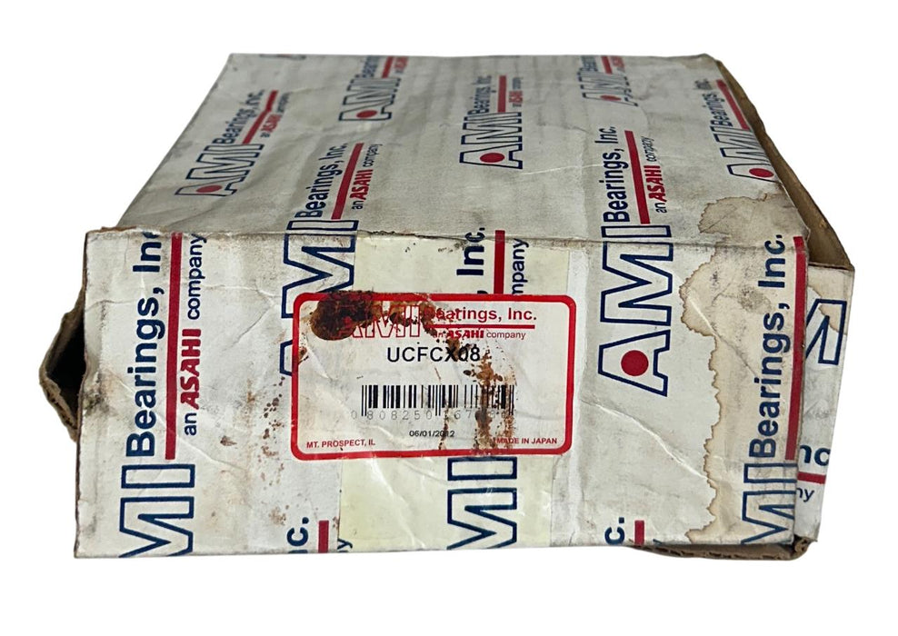 AMI BEARINGS UCFCX08 4-BOLT ROUND FLANGE MOUNT CARTRIDGE BEARING 40mm NSMP