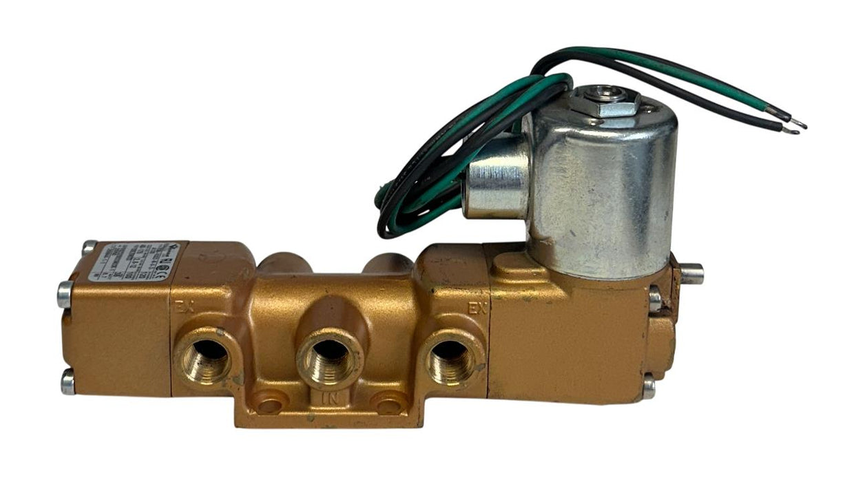 VERSA VALVES VSG-4322-M-U-3-A120 / VSG4322MU3A120 SOLENOID VALVE 100-120V USNP