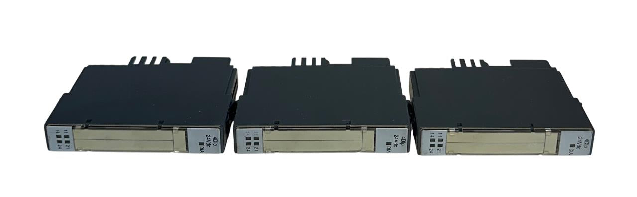 3 TURCK BL20-4DI-24VDC-P / 6827012 DIGITAL INPUT MODULES 24VDC 4DIp USNP