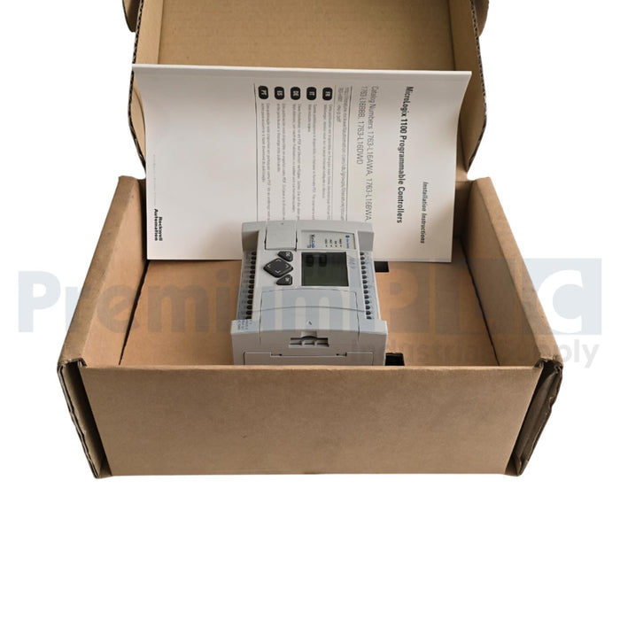 ALLEN BRADLEY 1763-L16BWA /B MicroLogix 1100 16-POINT CONTROLLER 1763L16BWA NSMP