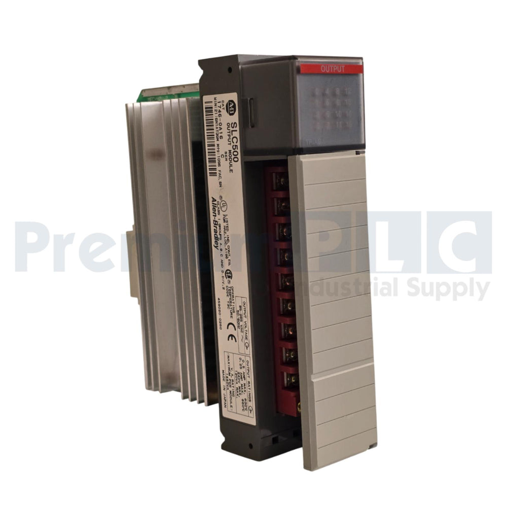 ALLEN BRADLEY 1746-OA16 /C SLC 500 16-PT OUTPUT MODULE 1746-0A16 1746OA16 NSNP