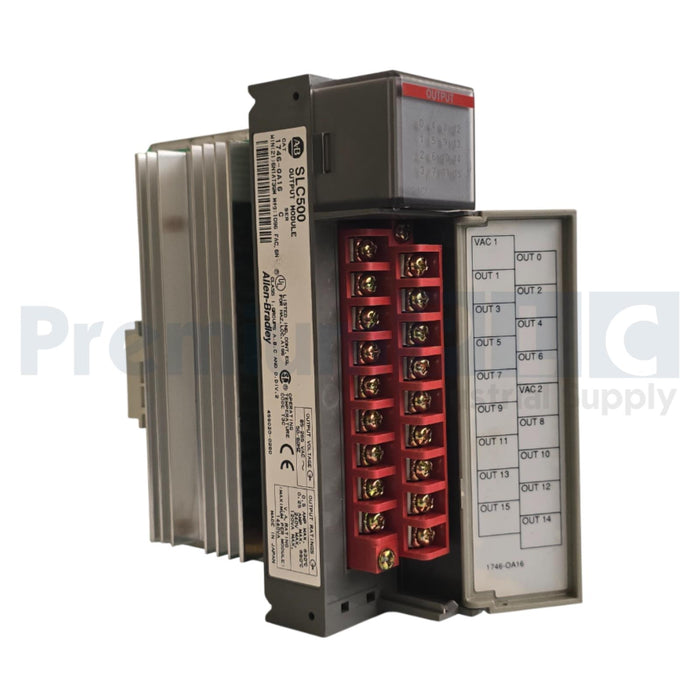 ALLEN BRADLEY 1746-OA16 /C SLC 500 16-PT OUTPUT MODULE 1746-0A16 1746OA16 NSNP
