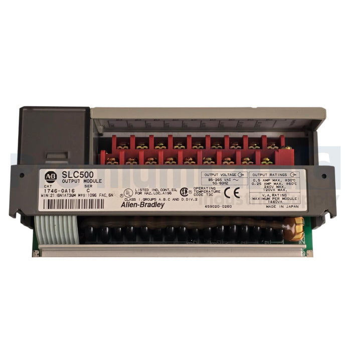 ALLEN BRADLEY 1746-OA16 /C SLC 500 16-PT OUTPUT MODULE 1746-0A16 1746OA16 NSNP