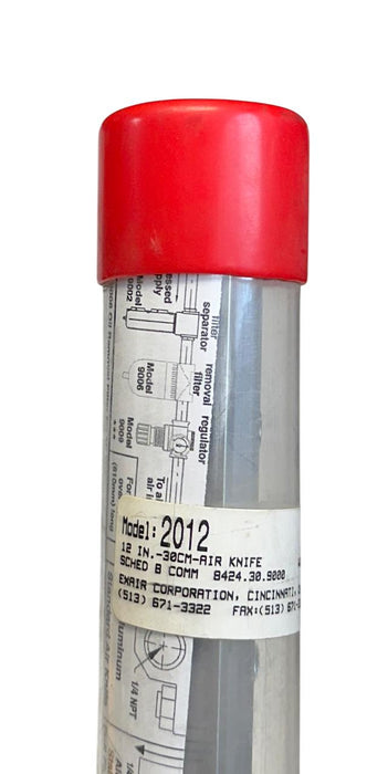 EXAIR MODEL 2012 AIR KNIFE 12'' 30CM ALUMINUM NSMP