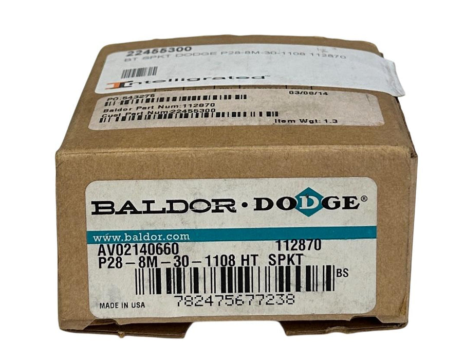 BALDOR DODGE P28-8M-30-1108 HT SPKT / 112870 HIGH-TORQUE SPROCKET NSMP