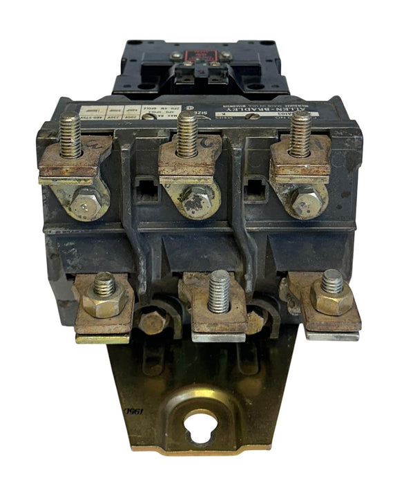 For Parts ALLEN BRADLEY 709-EOA103 /K STARTER SIZE 4 200-575V 3PH 40-100HP 74A86