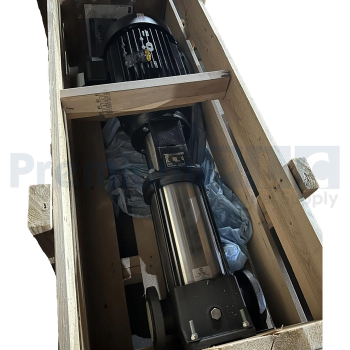 GRUNDFOS CR15-07 CENTRIFUGAL PUMP W/15HP MOTOR CR15-07A-GJ-A-E-HQQE 96523618 NEW