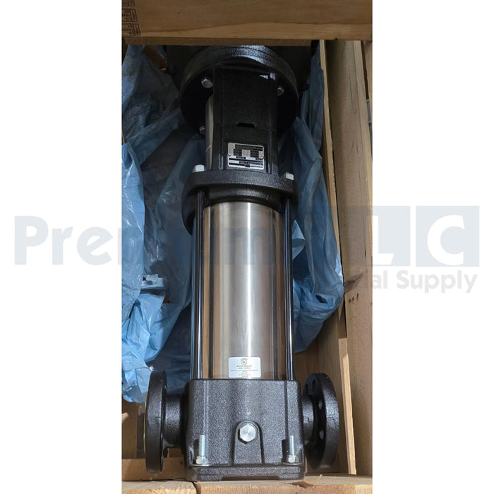 GRUNDFOS CR15-07 CENTRIFUGAL PUMP W/15HP MOTOR CR15-07A-GJ-A-E-HQQE 96523618 NEW