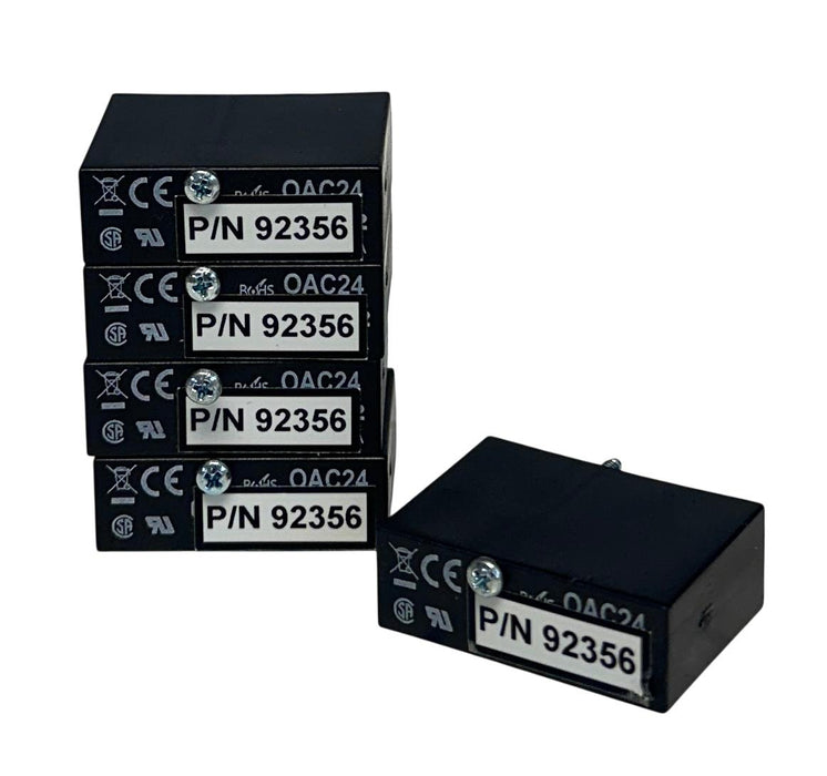 5 OPTO 22 FILTEC OAC24 / 92356 AC RELAY OUTPUT MODULES 120VAC 1.5A NSNP