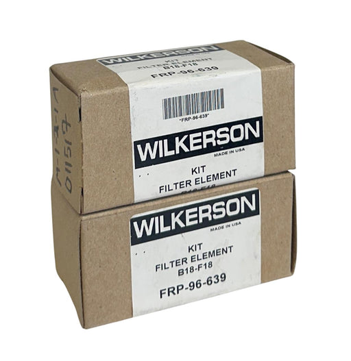 2 WILKERSON FRP-96-639 / B18-F18 FILTER ELEMENT KITS FRP96639 NSMP