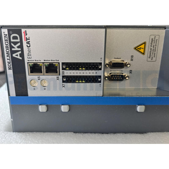 KOLLMORGEN AKD-P04807-NBEC-E000 AKD SERIES AC SERVO DRIVE EtherCAT COMM. NSMP