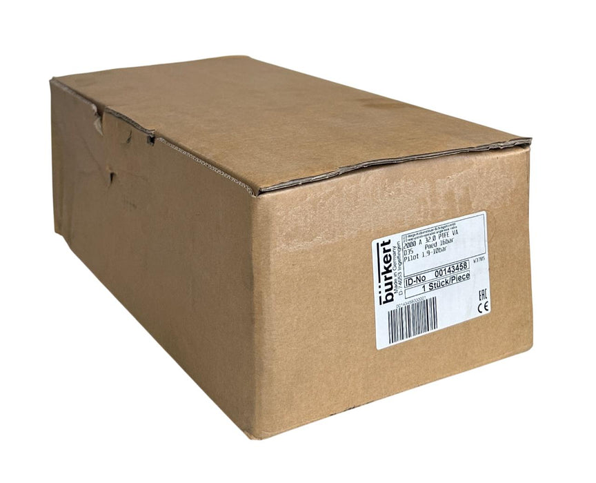 BURKERT 2000 A 32,0 PTFE VA / 00143458 PNEUMATIC ANGLE SEAT VALVE 2/2-WAY NSMP