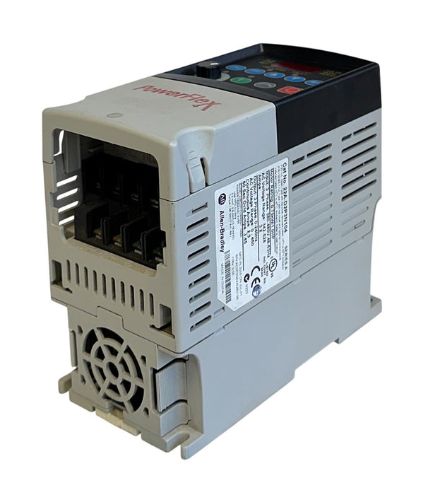 ALLEN BRADLEY 22A-D2P3N104 /A PowerFlex 4 AC DRIVE .75kW/1HP 380-480V VFD USNP