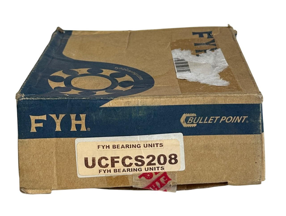 FYH UCFCS208 4-BOLT FLANGE MOUNT BEARING UNIT PILOTED 40mm BORE FCX07E NSMP